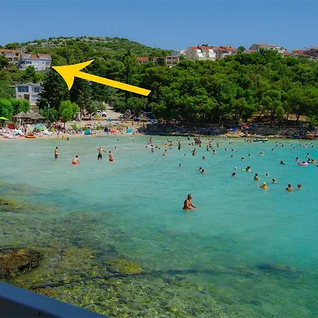 Apartment Murter-Slanica Beach Sea & Sunset View *